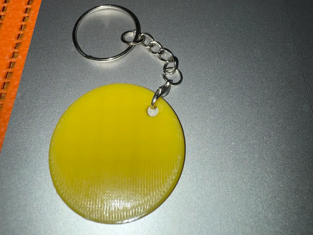 Round keychain - Free 3D Print Model - MakerWorld
