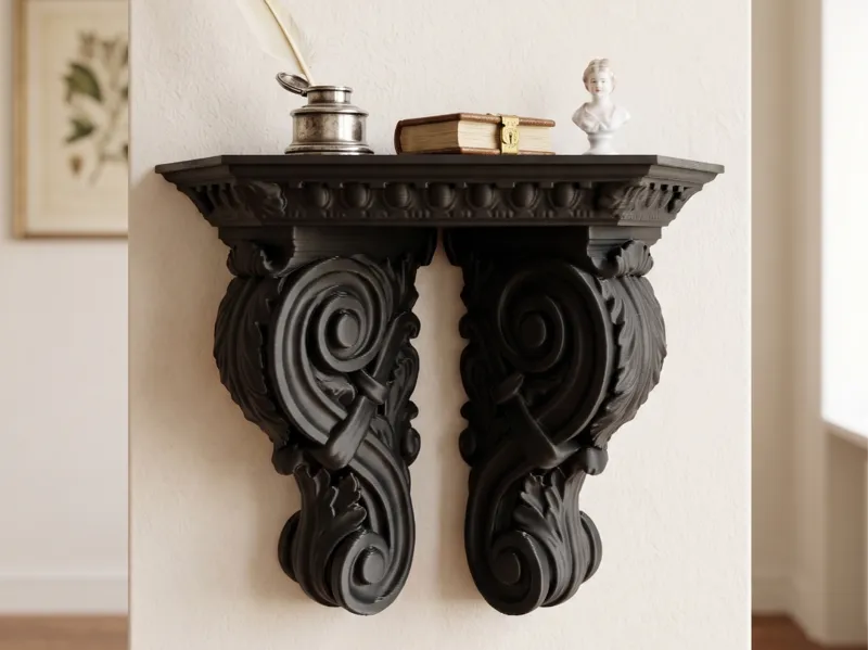 Baroque Architectural Corbel Wall Shelf