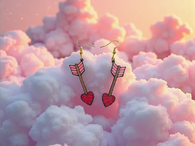 Cupid arrow earrings