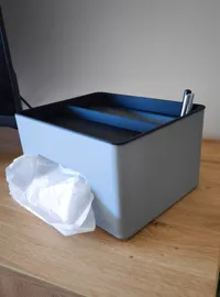 Boîte à mouchoirs avec rangement — photo 4