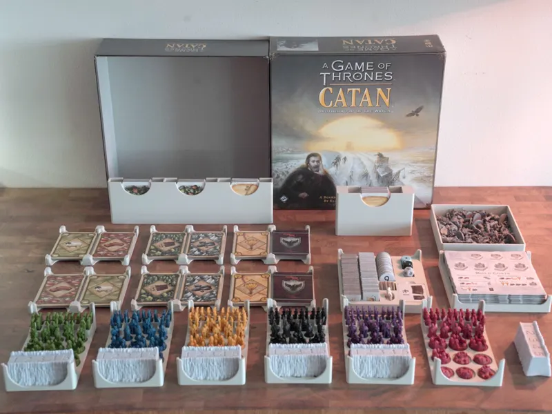 Catan Storage (w/5-6 Expansion) - Game of Thrones