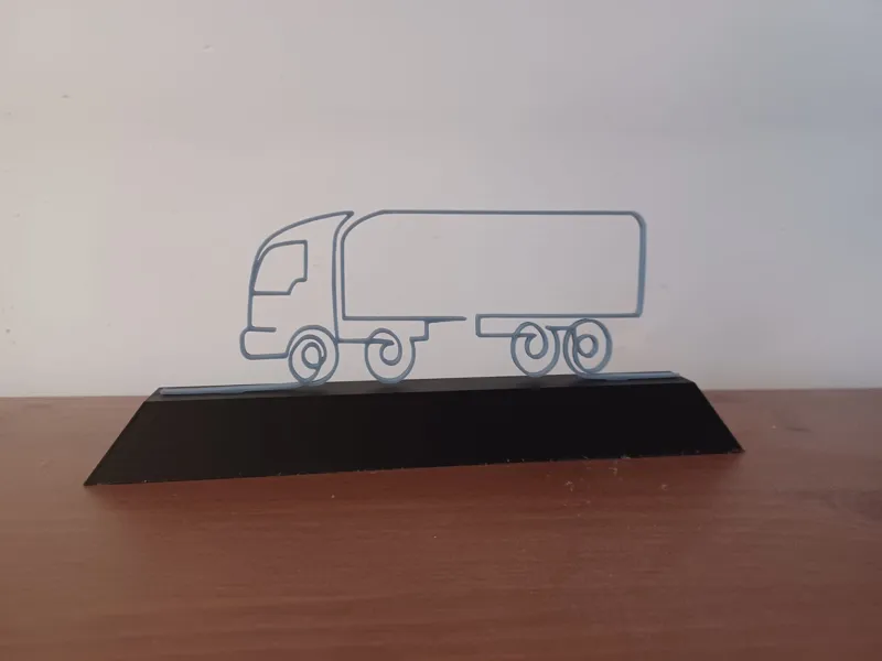 truck line art