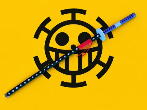 Accesorio para impresora 3D: Kikoku - Trafalgar Law´s sword (NO AMS) — referencia de MakerWorld