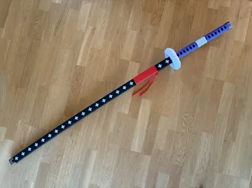 Accesorio para impresora 3D: Kikoku - Trafalgar Law´s sword (NO AMS) — vista de referencia 2