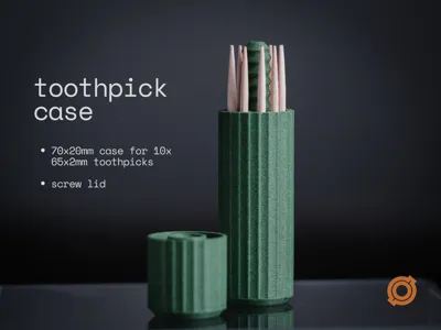 Ø · toothpick case
