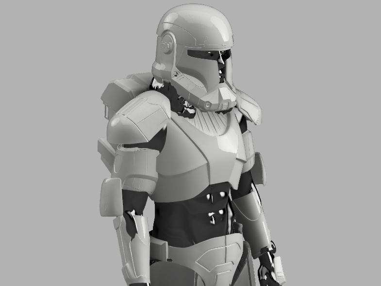 WEARABLE Clone Commando Full Size Scaleable Armor
