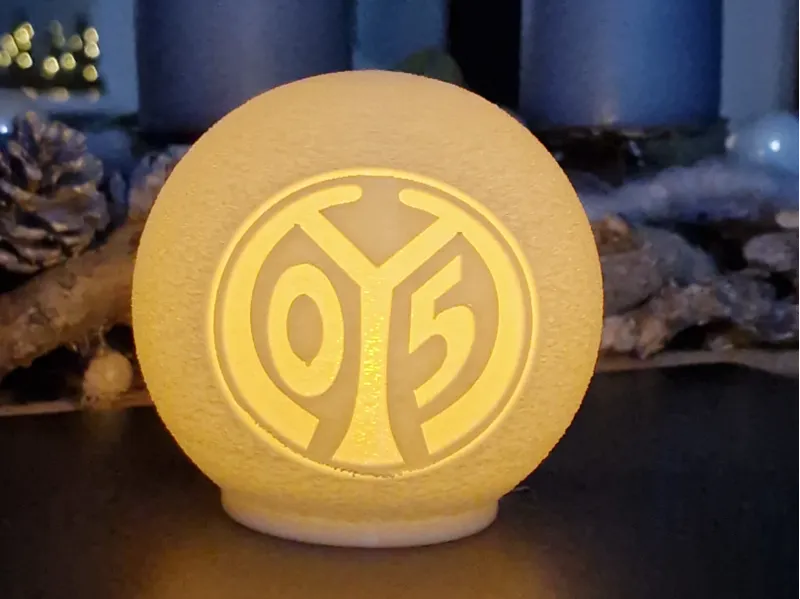 Teelichthalter Mainz 05