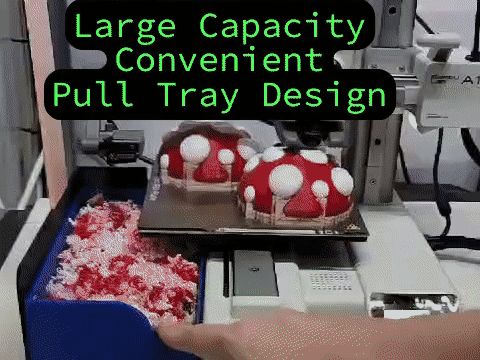 A1 Mini Pull Tray Purge Bucket Bin