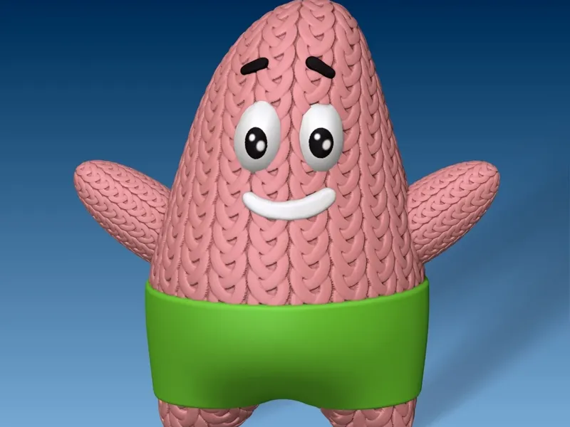knitted patrick