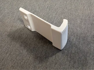 Changing table holder