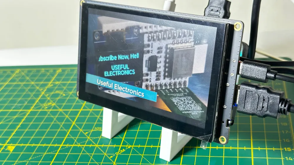 Raspberry pi 5 Screen Leg by Useful Electronics - MakerWorld