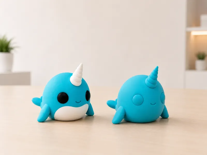 Lumi – Tiny Chibi Narwhal