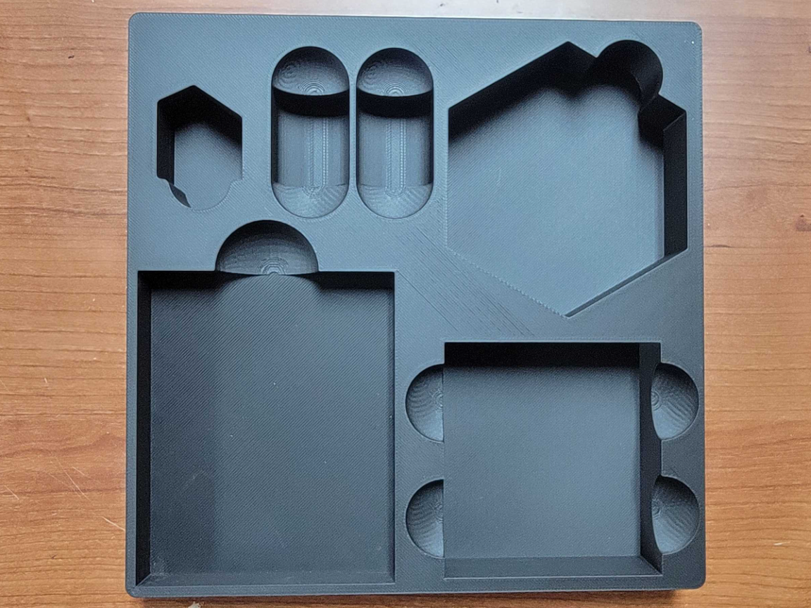 Catan Box - USA 6 - Larger Build Cards Mid Layer