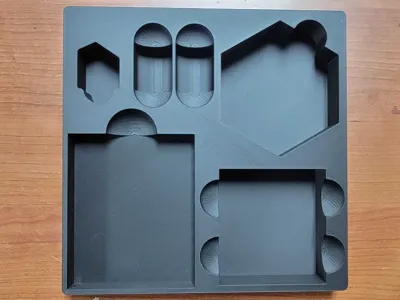 Catan Box - USA 6 - Larger Build Cards Mid Layer