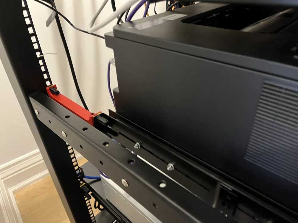 Printable Rack Extender Server Rack Extender (1U + 2U) - Free 3D Print Model - MakerWorld