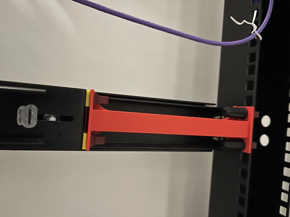 Printable Rack Extender Server Rack Extender (1U + 2U) - Free 3D Print Model - MakerWorld