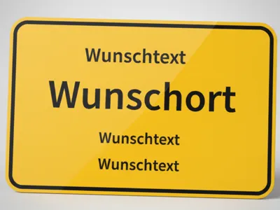 Customizable Place Sign – with custom text