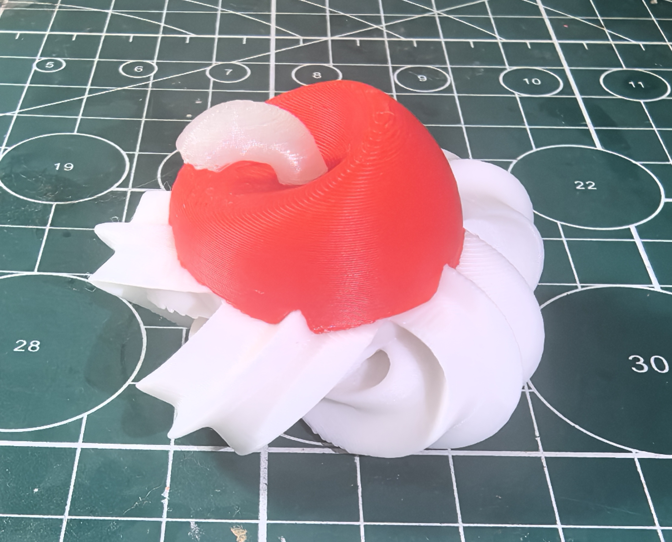 Miniatura 2 do modelo 3D 松饼点心，含碗、松饼及奶油樱桃3件套