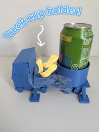 2 plates for the truck and cup holders.