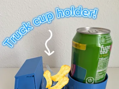 Truck cup holder