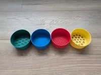 No AMS 4 plates 4 colours - 0.2mm layer, 2 walls, 15% infill