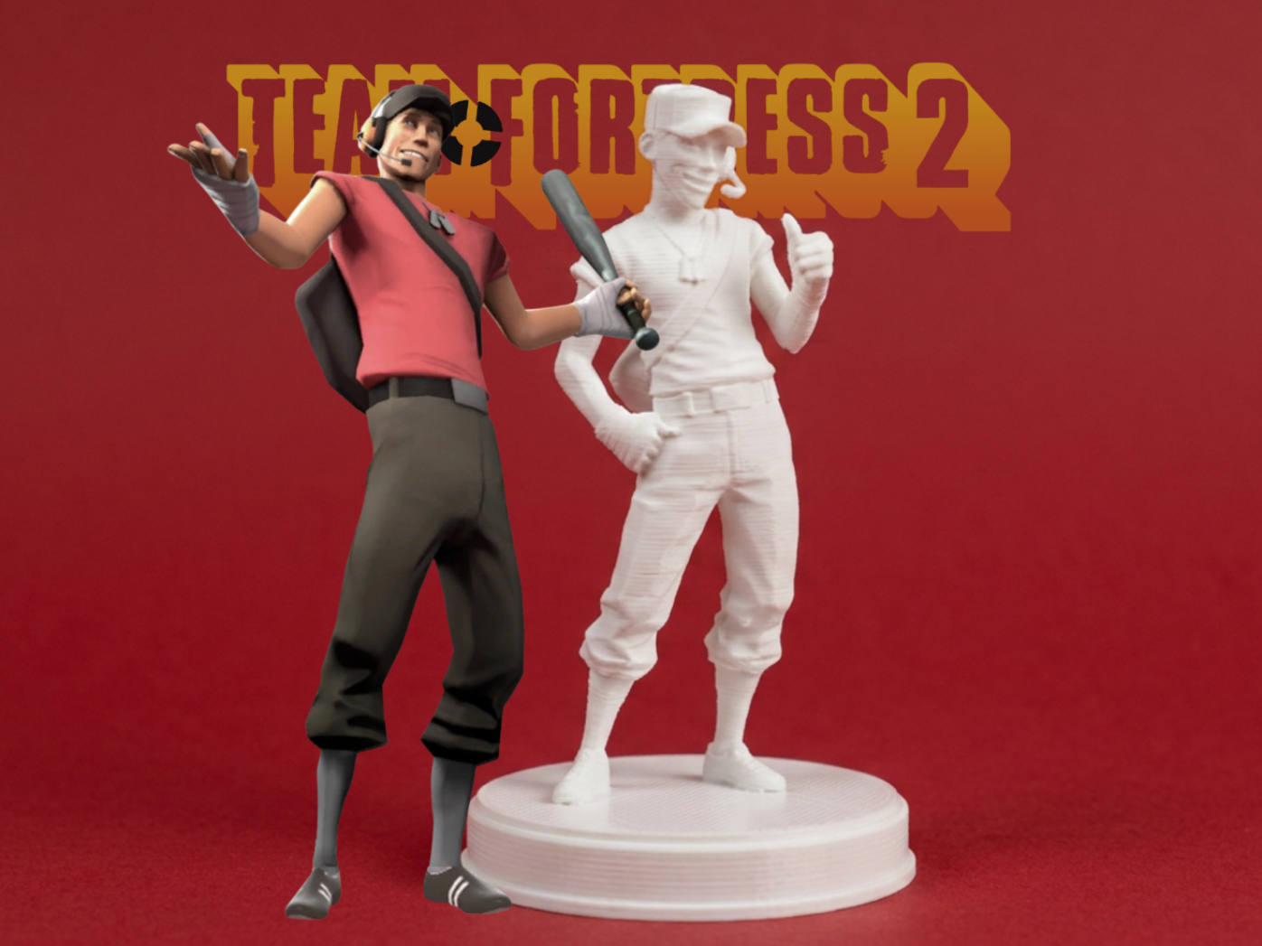 Scout – Team Fortress 2 Character Figurine