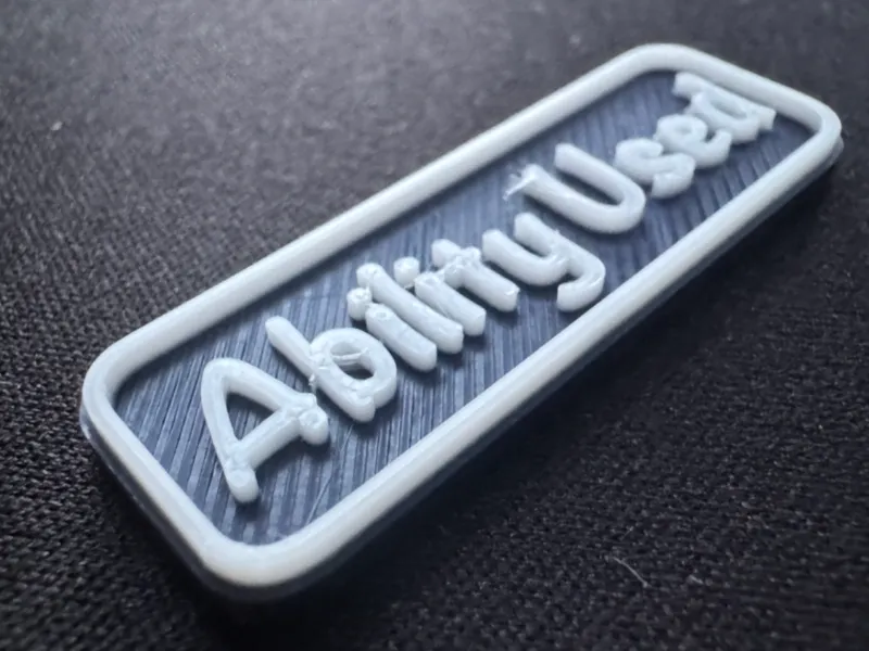 Ability used marker  - multi color no AMS needed