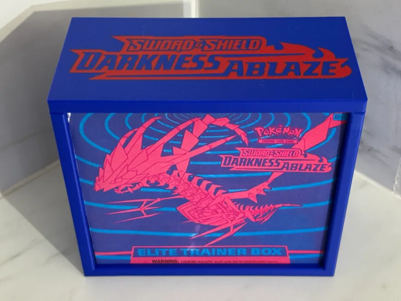 Pokemon ETB Box Protector Case Darkness Ablaze