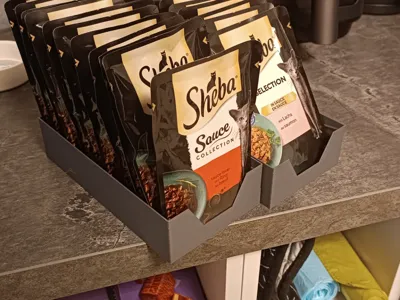 Cat Food Bag Holder 3D Model