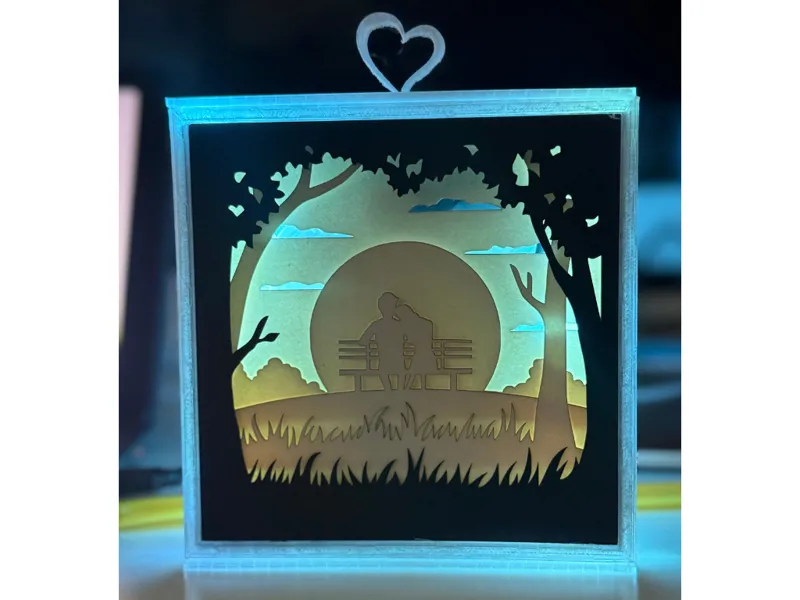 Valentines Shadowbox