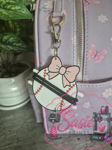 Accesorio para sujetar ligas de cabello: Sports Hair Tie Holder Keychain — vista de referencia 5