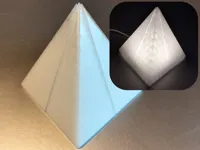 Pyramid Diffuser with Infill pattern