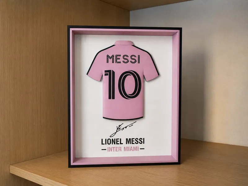 Lionel Messi - Inter Miami - Jersey frame - N° 10
