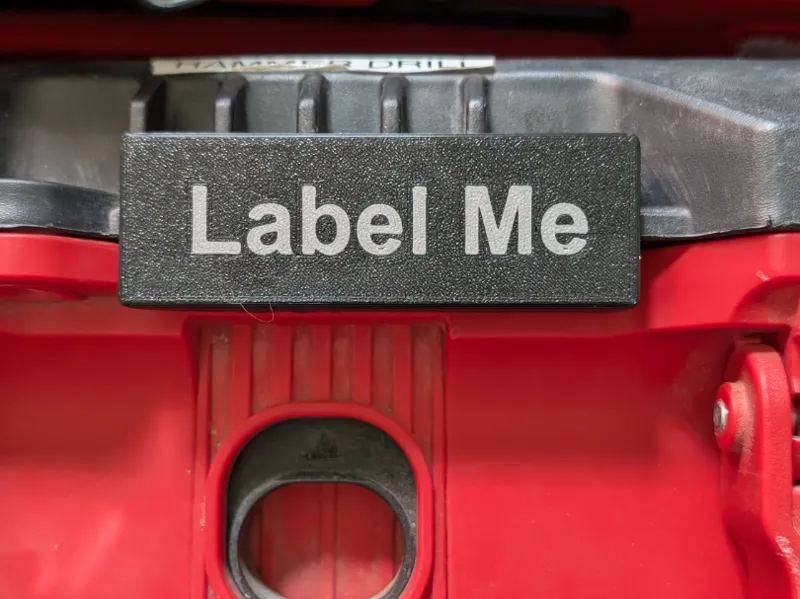 Milwaukee Packout Label