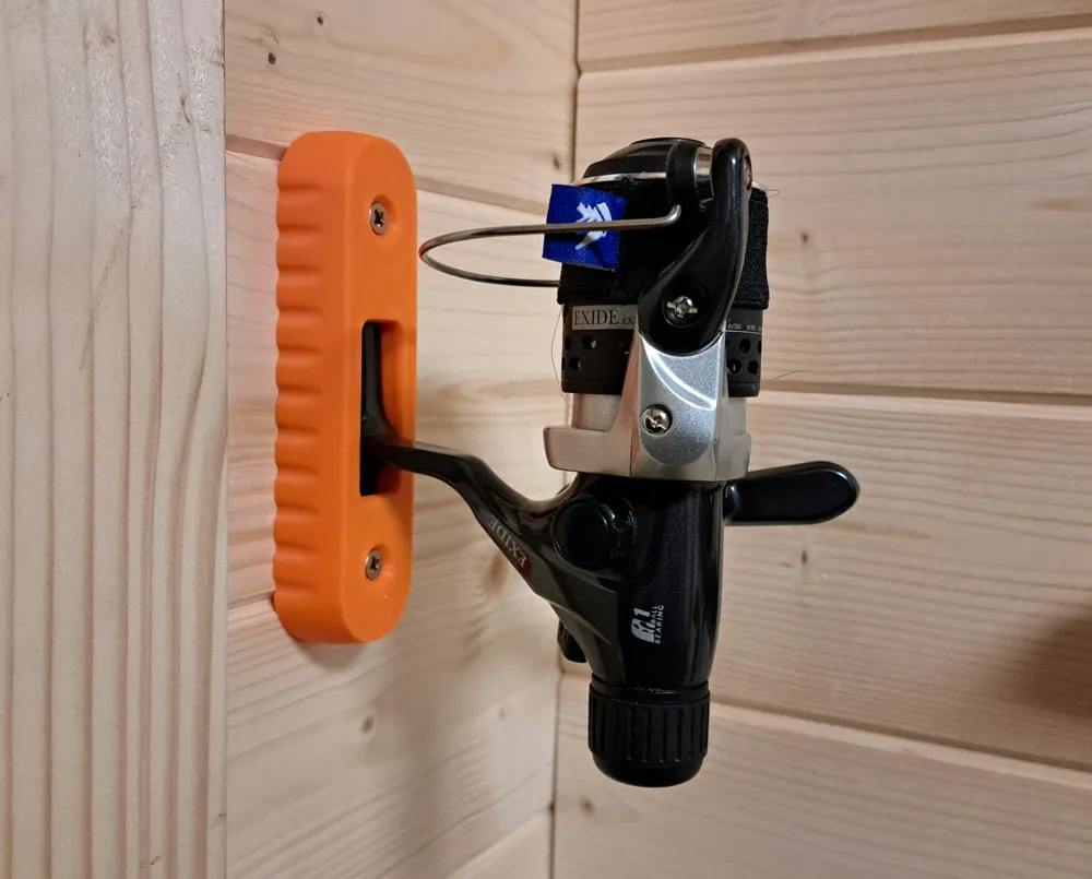 Fishing Reel Holder - Free 3D Print Model - MakerWorld