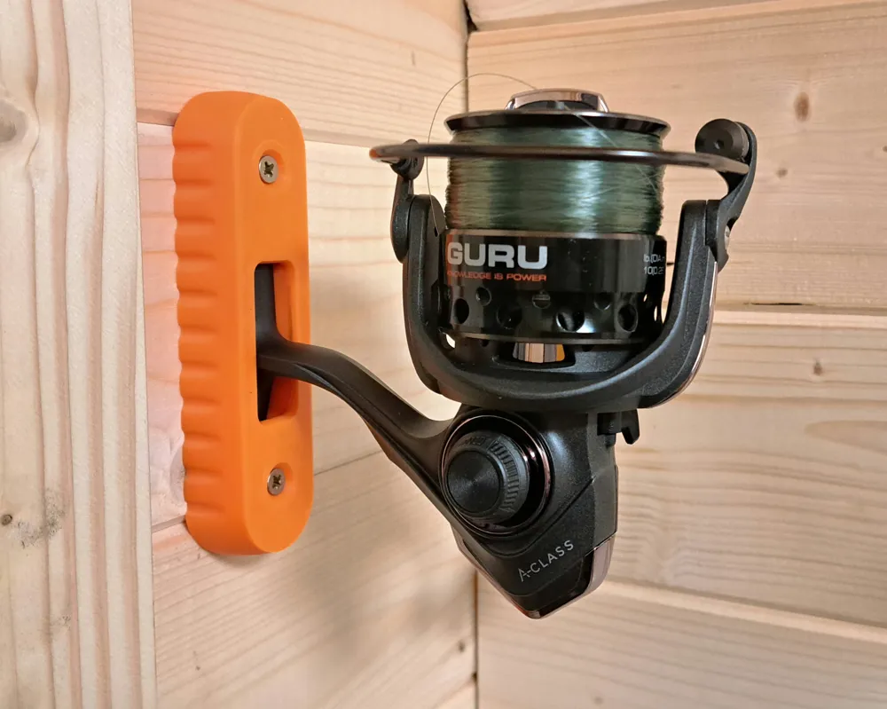 Fishing Reel Holder - Free 3D Print Model - MakerWorld