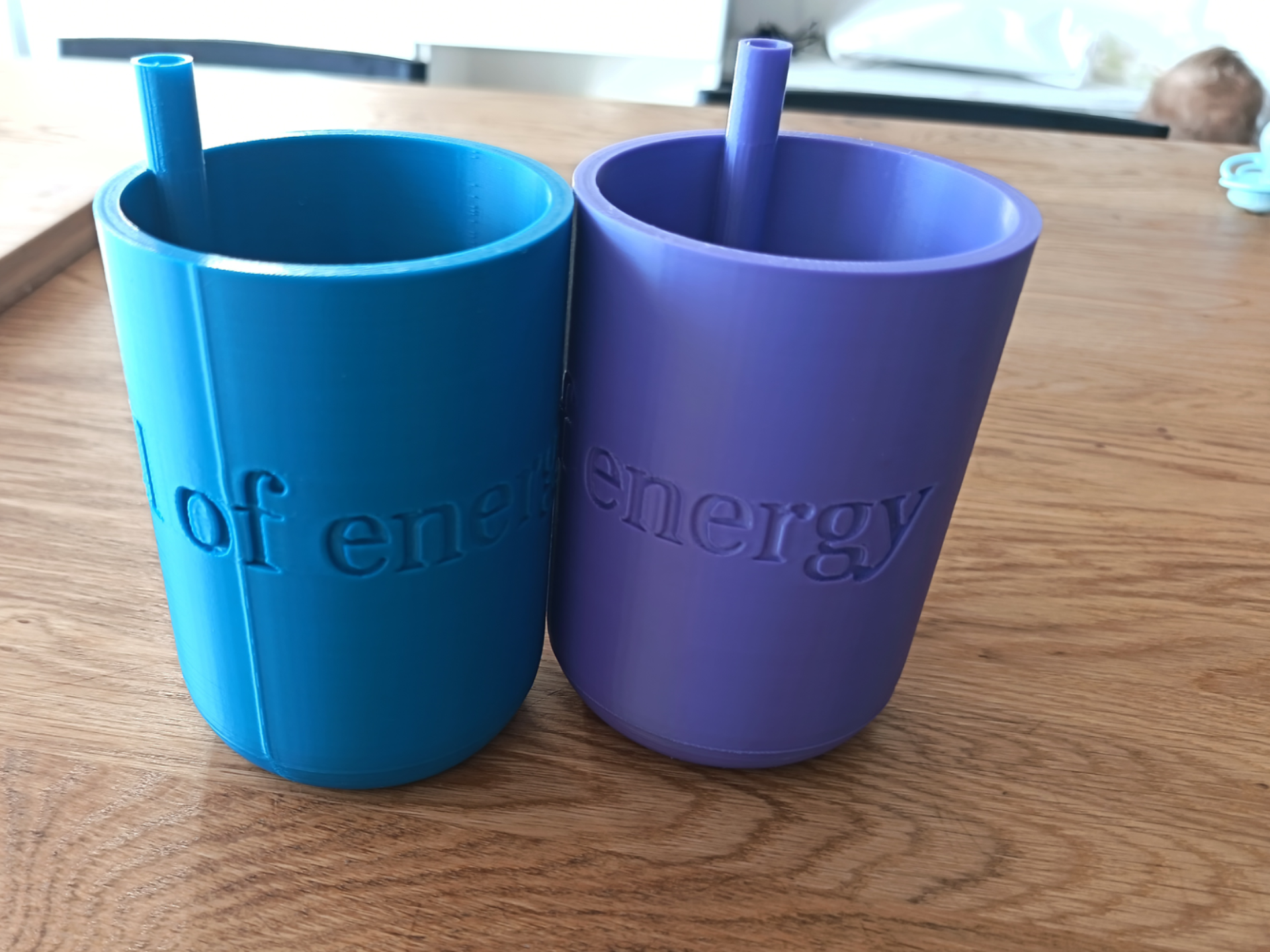 Vitamin Cup – Daily Energy Mug with Straw