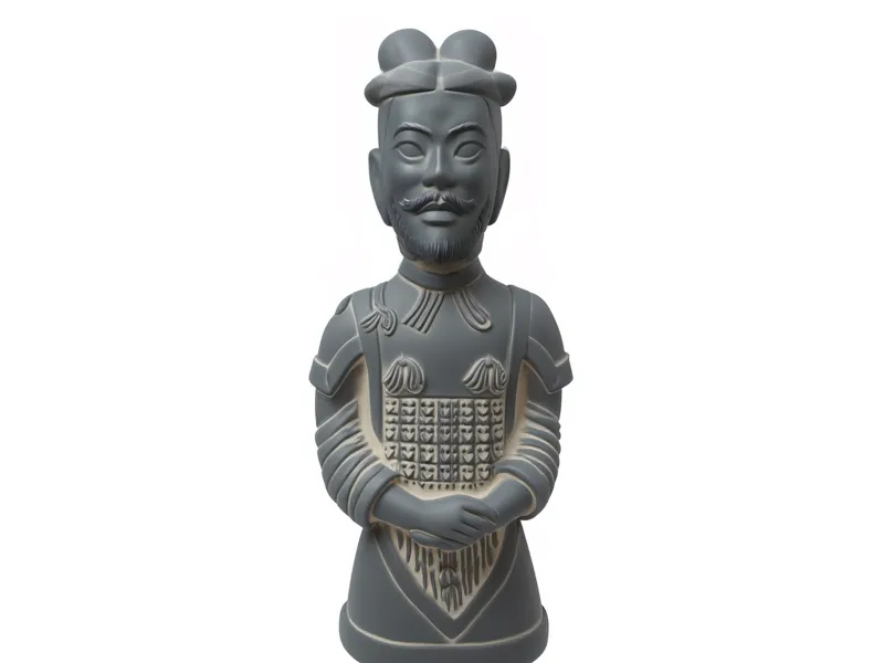 Terracotta Warrior General Bobble Head Fgiurine