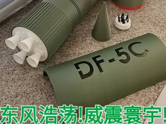 东风5C可拆卸内构版