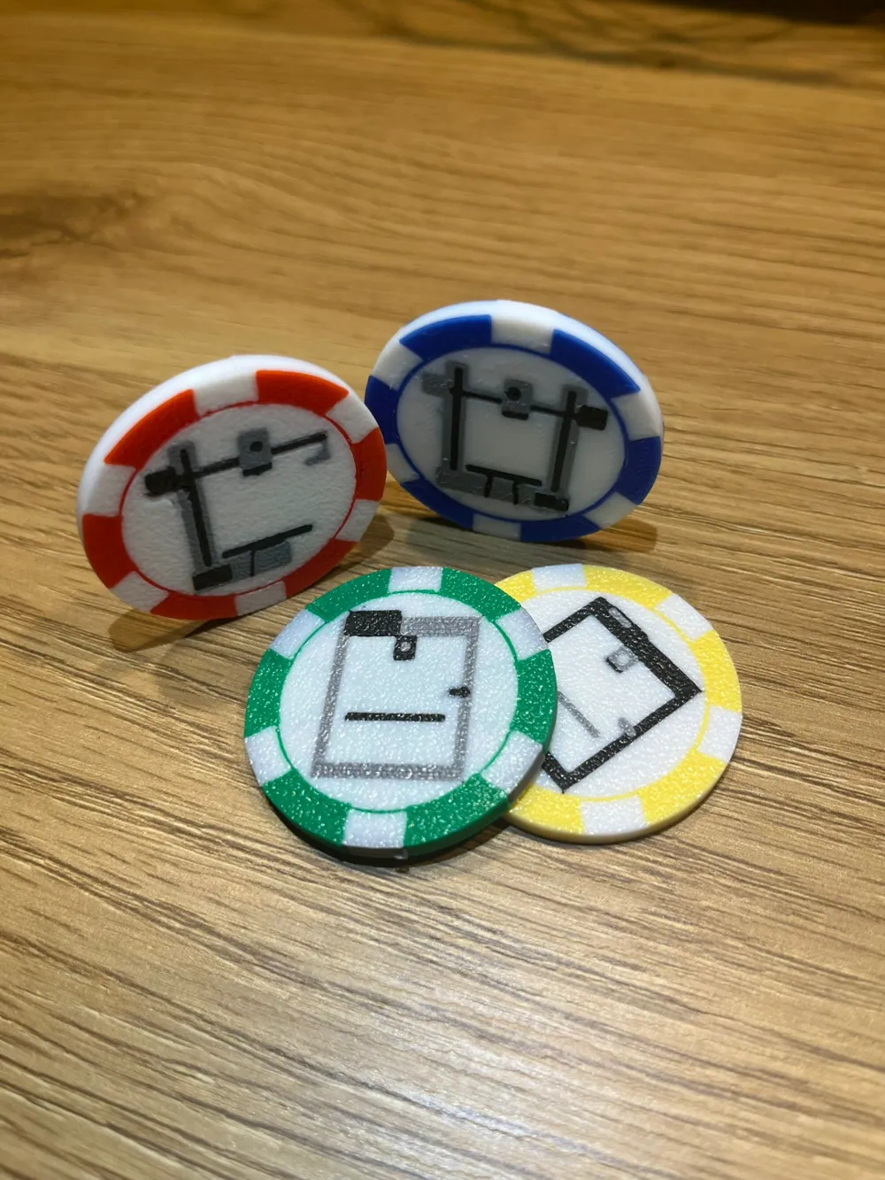 Poker chips bambu printers by Ovidiu MakerWorld
