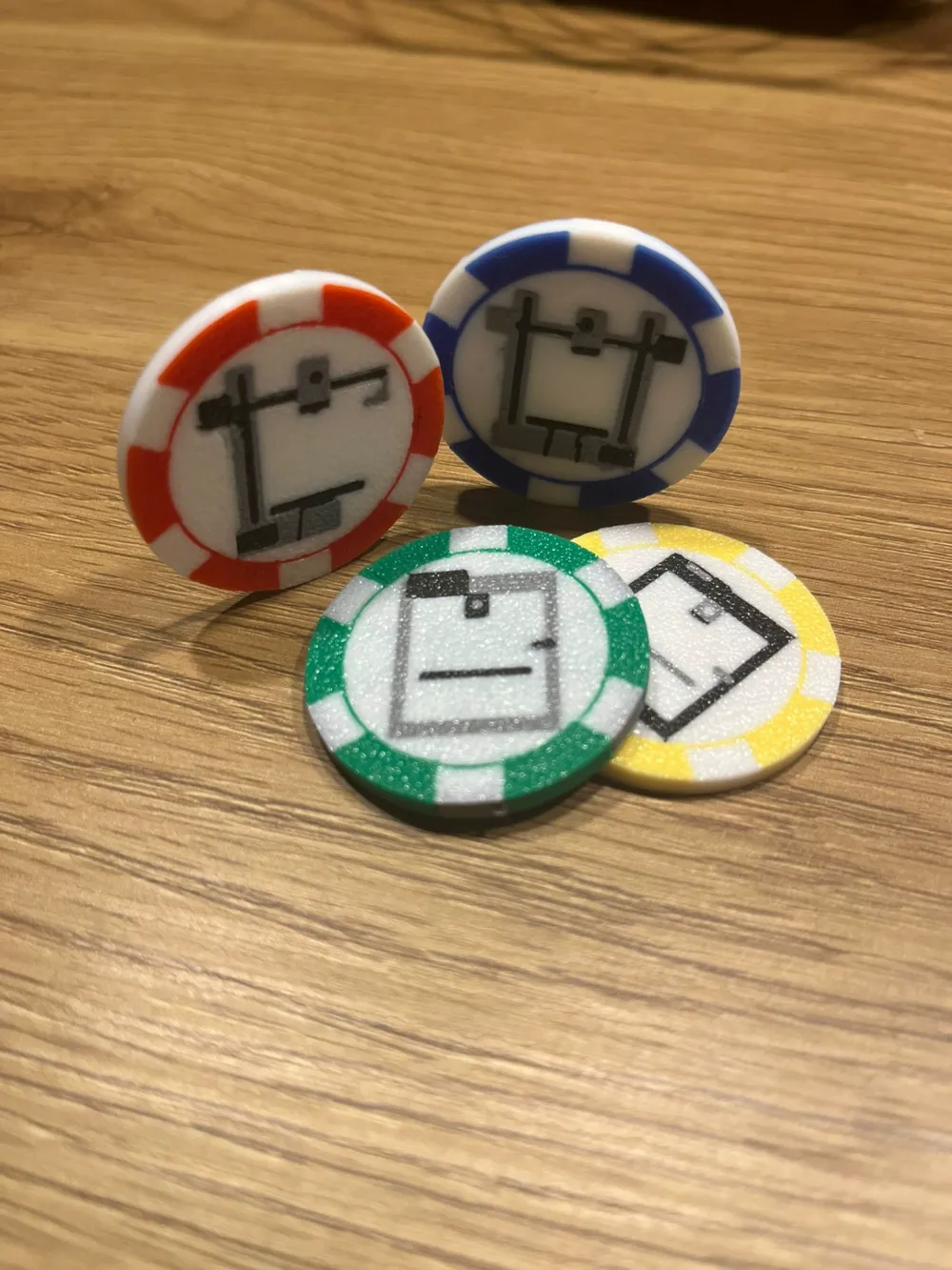 Poker chips bambu printers by Ovidiu MakerWorld