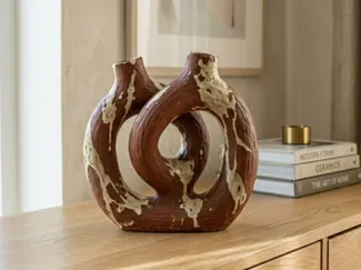 modern flower vase