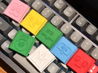 无墨印章（可换图案）-五月天五球版