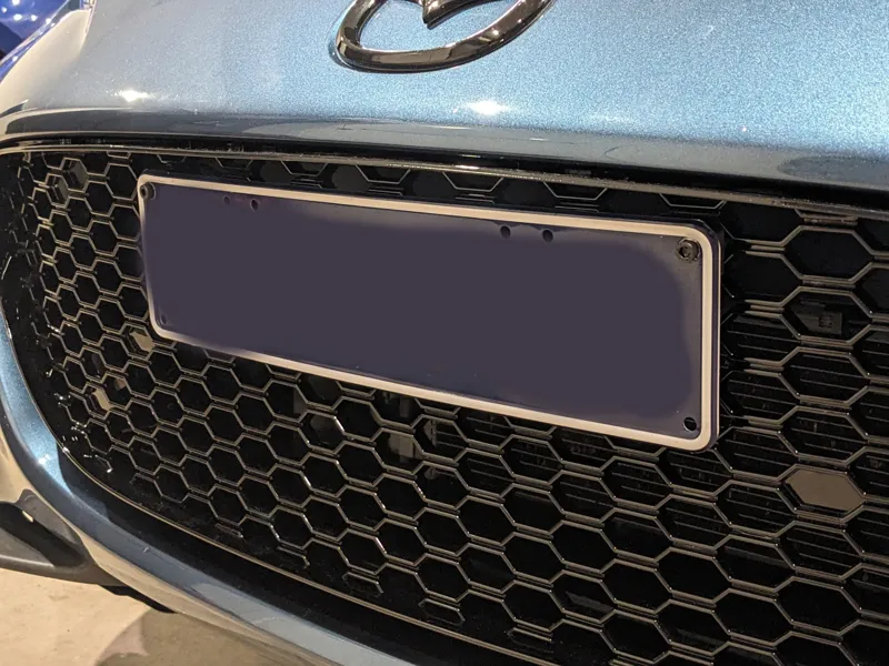 MX-5 ND Spyder Grill Plate Mount