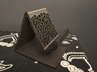 Voronoi Phone Stand – Modern Desk Holder