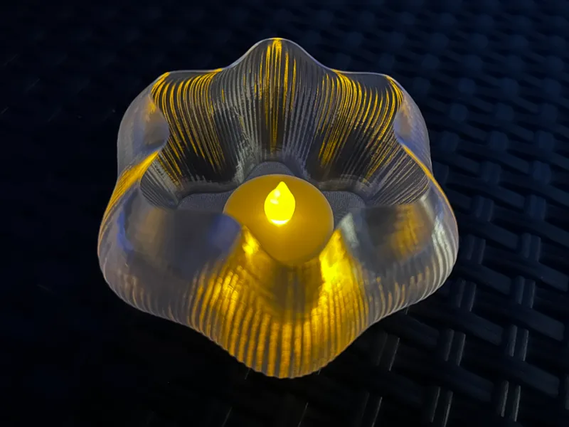 LOTUS candle lamp