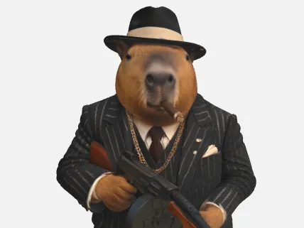 Gangster Capybara