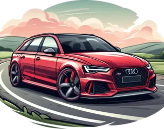 RS6 Avant 2DArt (Hueforge)