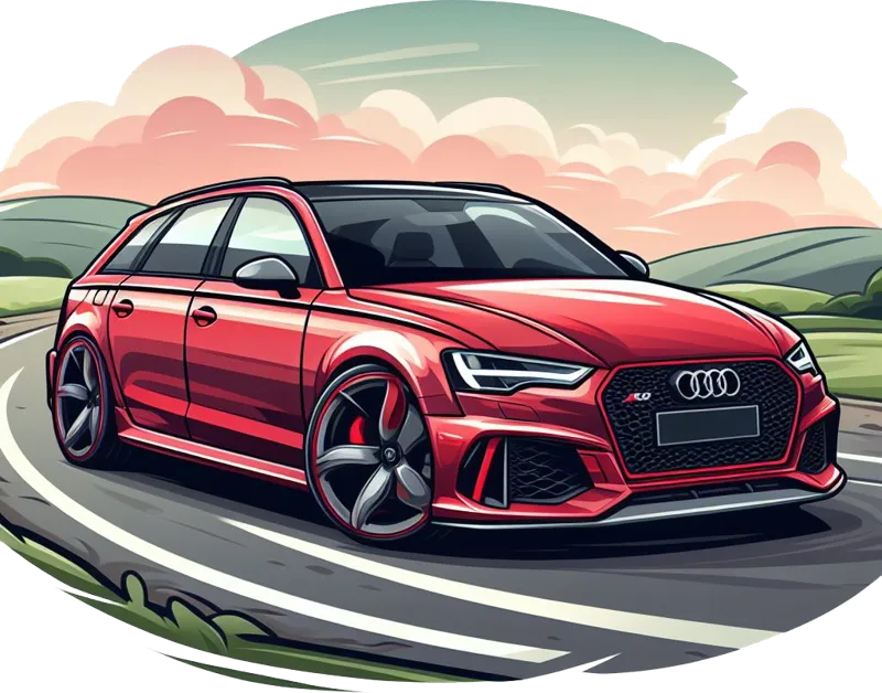 RS6 Avant 2DArt (Hueforge)
