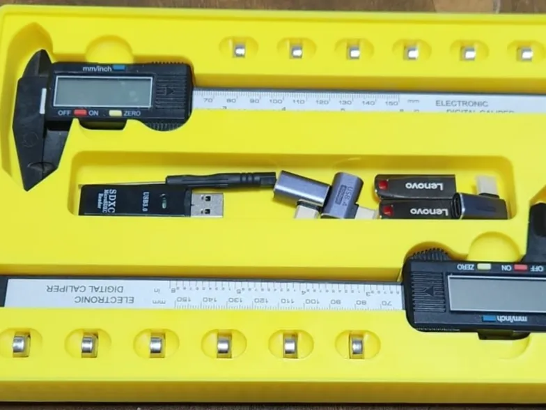 Gridfinity Dual Digital Caliper Storage Bin